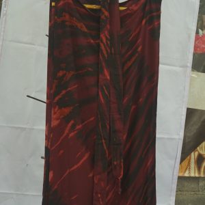 Tangtop Merah Motif Abstrak
